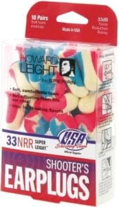 Howard Leight shooter earplugs